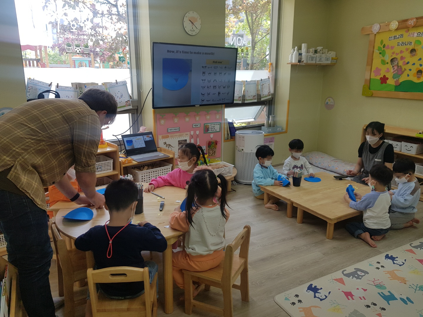 글로벌평생학습관 유치부단체 방문 프로그램 진행 4번 이미지